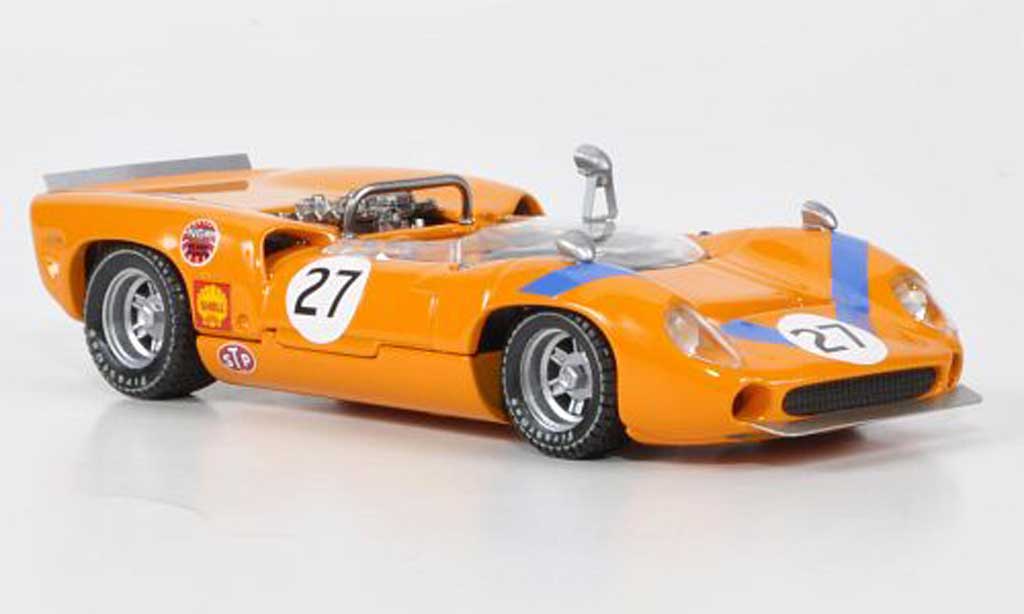 Lola T70 1968 1/43 Best 1968 Spider No.27 T.Sakai Fuji modellino in miniatura