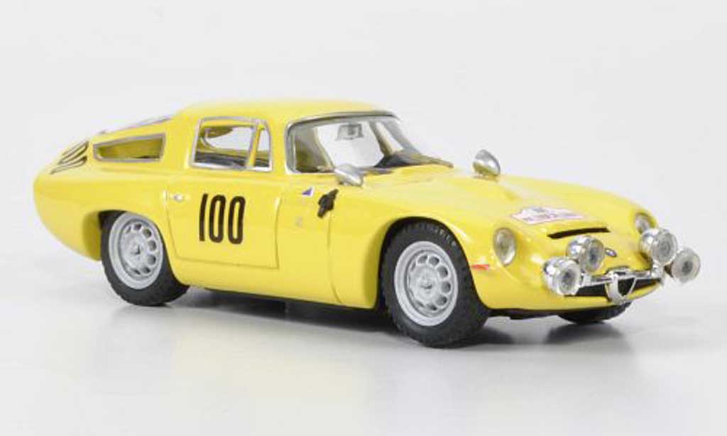 Alfa Romeo TZ1 1/43 Best No.100 Masoero / Maurin Tour de Corse 1963 modellino in miniatura