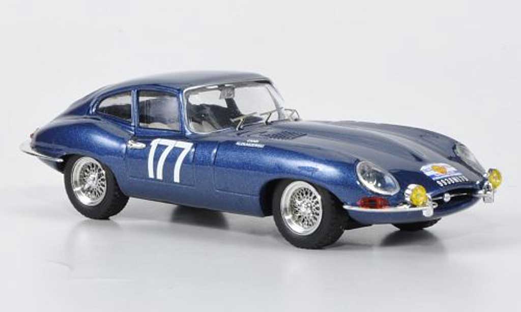 Jaguar E-Type 1963 1/43 Best 1963 No.177 Cardi / Klukaszewski Tour de France modellino in miniatura