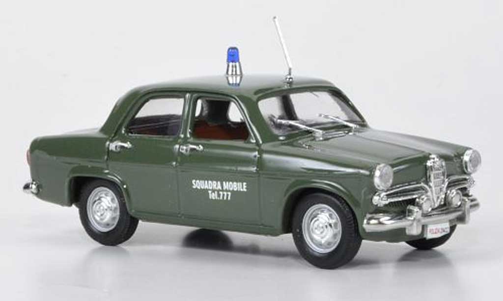 Alfa Romeo Giulietta Ti 1/43 Rio Ti Squadra Mobile Polizei modellino in miniatura