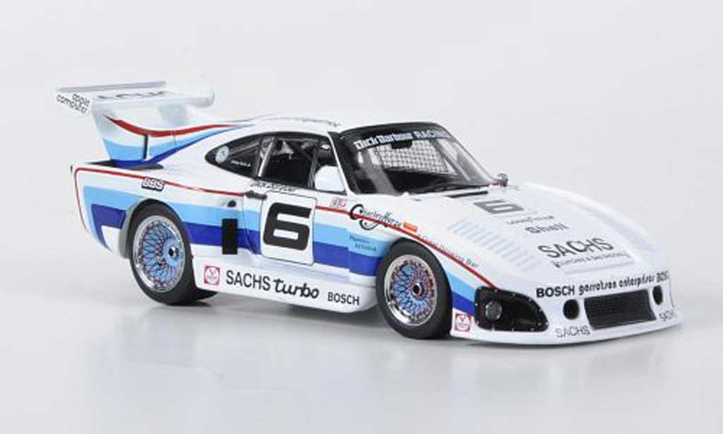 Porsche 935 1980 1/43 Ebbro 1980 K3 No.6 Dick Barbour Racing J.Fitztpatrick IMSA GT modellino in miniatura