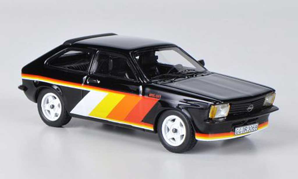 Opel Kadett C 1/43 Neo C City Irmscher nero modellino in miniatura