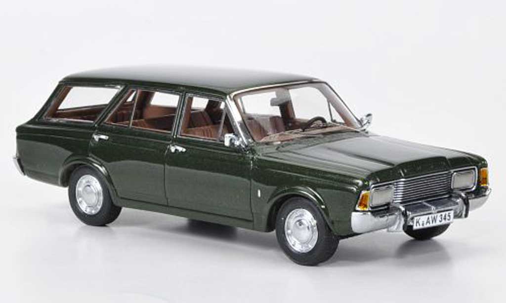 Ford Taunus 1/43 Neo (P7b) Turnier grun modellino in miniatura