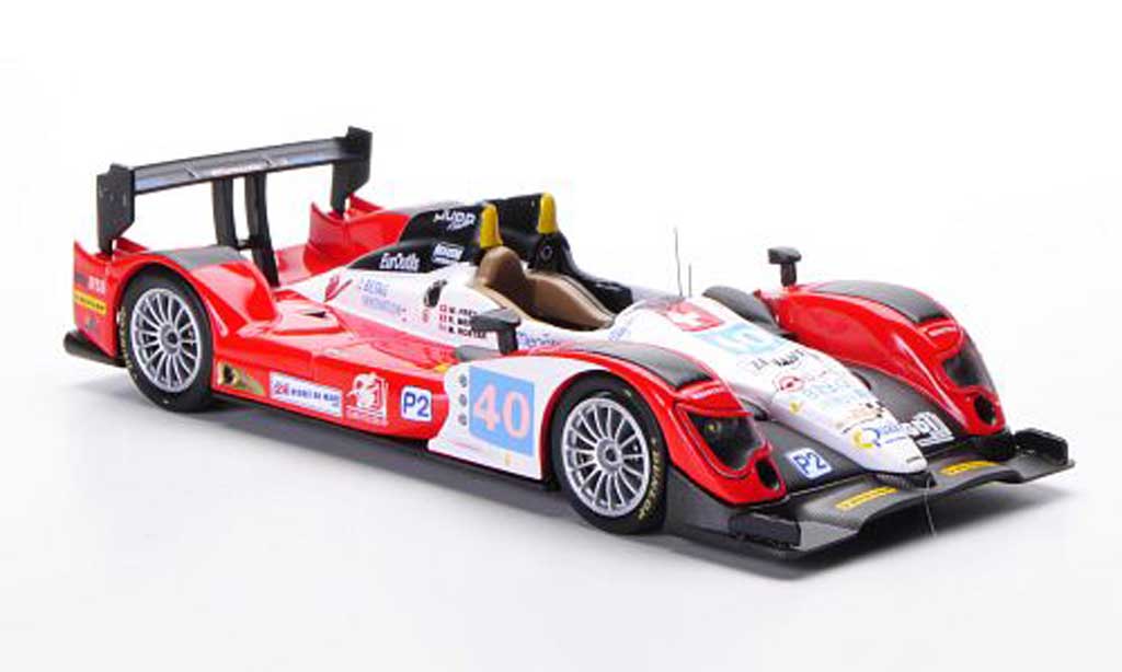 Bmw LMP2 2011 1/43 IXO 2011 Oreca 03-Judd No.40 M.Frey - R.Meichtry - M.Rostan 24h Le Mans modellino in miniatura