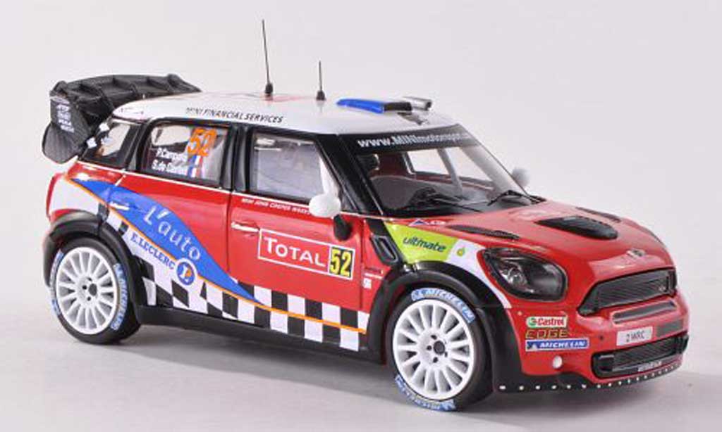 Mini Cooper WRC 1/43 IXO WRC John Works No.52 Rally Monte Carlo 2012 P.Campana/S.de Castelli modellino in miniatura