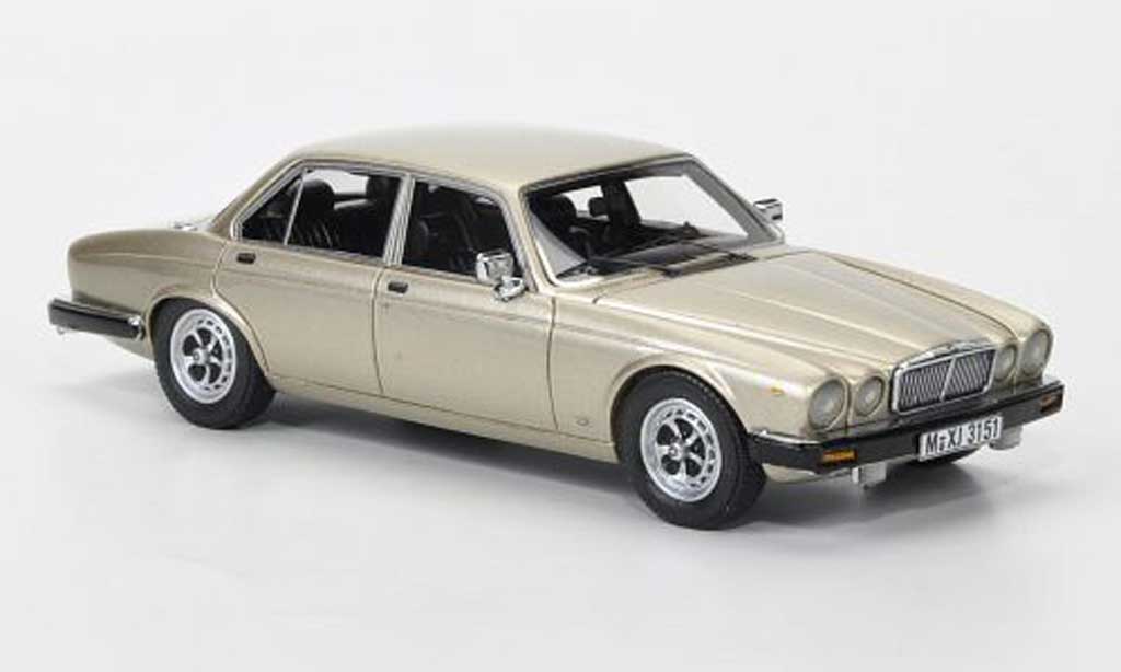 Jaguar XJ 1/43 Neo Series III beige LHD modellino in miniatura