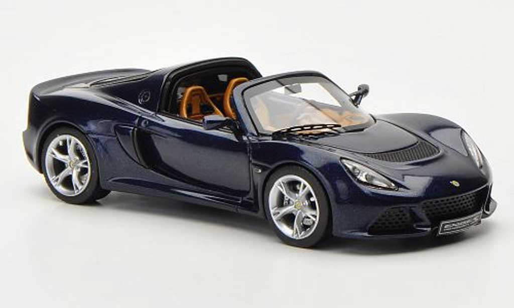 Lotus Exige 1/43 Look Smart S Roadster blu LHD Autosalon Genf 2012 modellino in miniatura