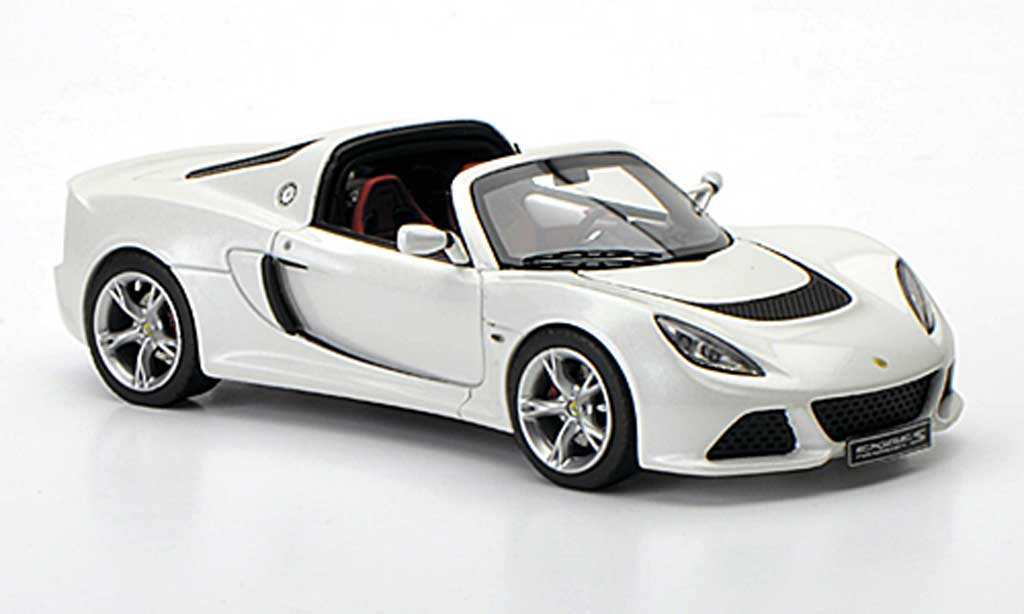 Lotus Exige 1/43 Look Smart S Roadster bianco Autosalon Genf 2012 modellino in miniatura