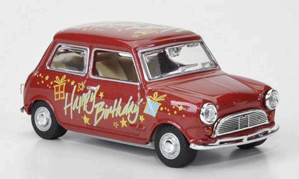 Austin Mini Cooper 1/43 Oxford Cooper Happy Birthday 1966 modellino in miniatura