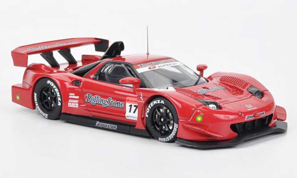 Honda NSX Super GT 1/43 Ebbro Super GT SGT 500 No.17 Rollingstone 2007 modellino in miniatura