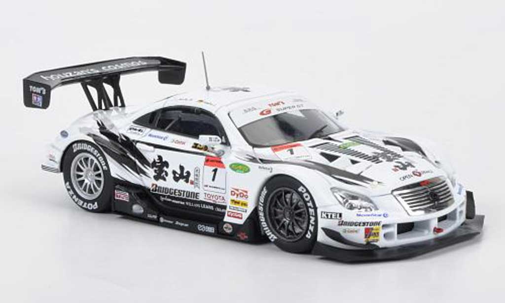 Lexus SC 430 1/43 Ebbro 430 SGT 500 No.1 Houzan 2007 modellino in miniatura