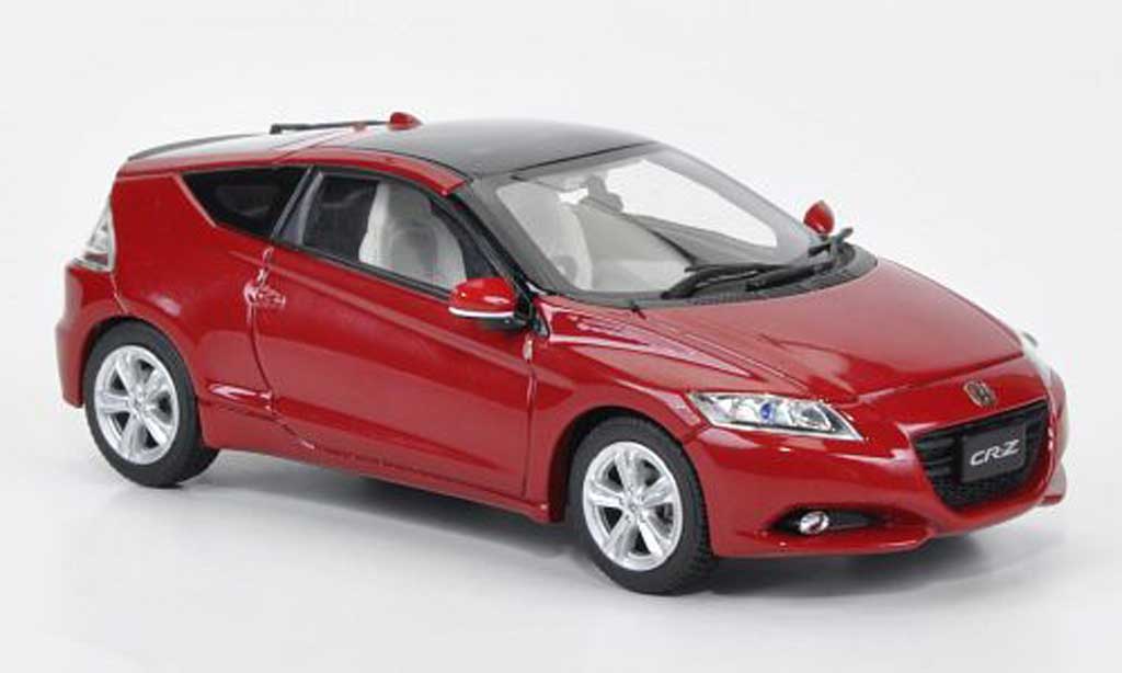 Honda CR-Z 1/43 Ebbro met.rosso 2010 modellino in miniatura