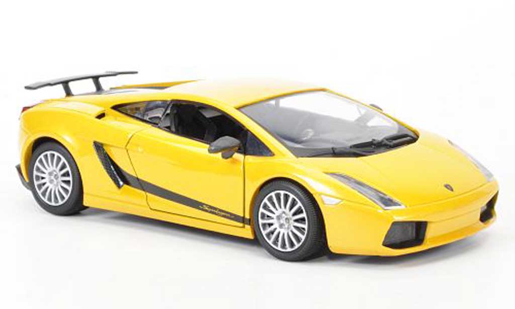 Lamborghini Gallardo Superleggera 1/18 Mondo Motors Superleggera giallo 2009 modellino in miniatura