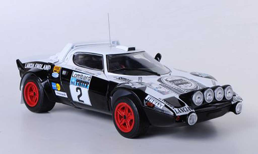 Lancia Stratos Rallye 1/18 Sun Star Rallye HF No.2 England Rally Grossbritannien 1979 M.Alen/I.Kivimaki modellino in miniatura