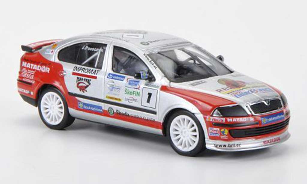 Skoda Octavia Cup 1/43 Abrex Cup No.1 J.Paasonen 2005 modellino in miniatura