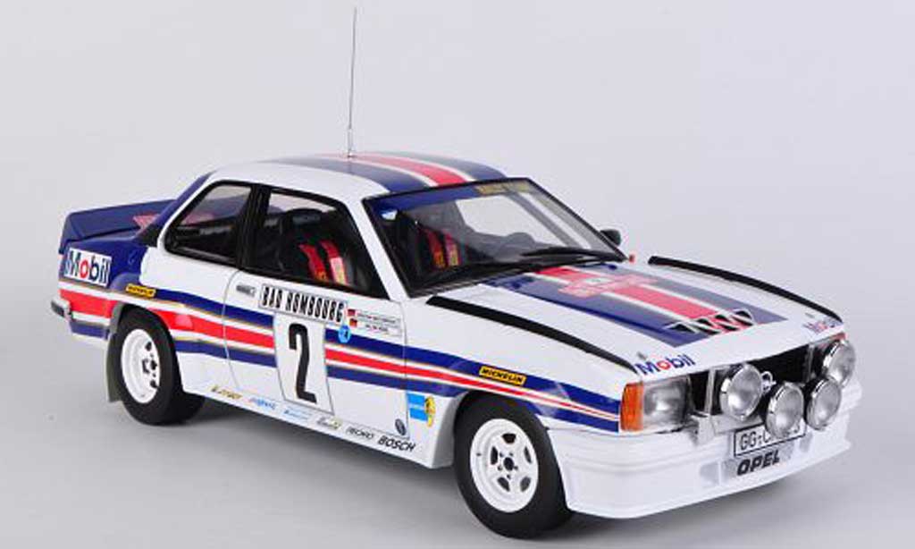 Opel Ascona 400 1/18 Sun Star 400 No.2 rossohmans W.Rohrl / C.Geistdorfer Rally Monte Carlo modellino in miniatura