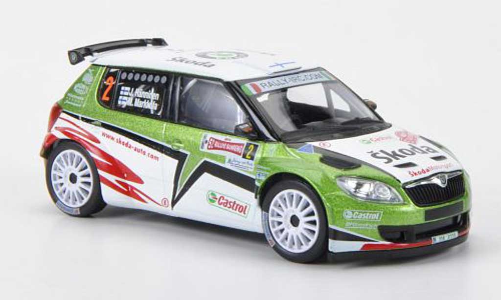 Skoda Fabia S2000 1/43 Abrex S2000 No.2 Rally Monte-Carlo 2011 modellino in miniatura