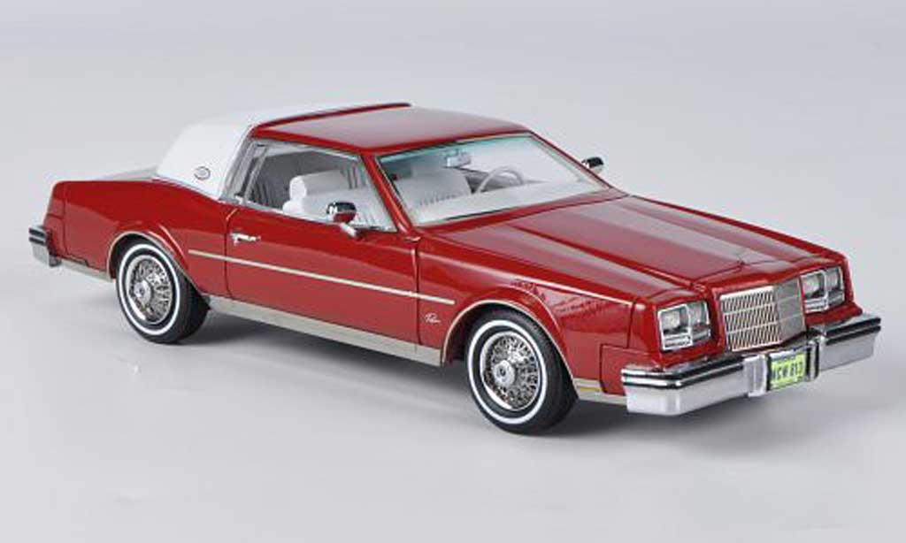 Buick Riviera 1982 1/43 American Excellence 1982 rosso/bianco modellino in miniatura