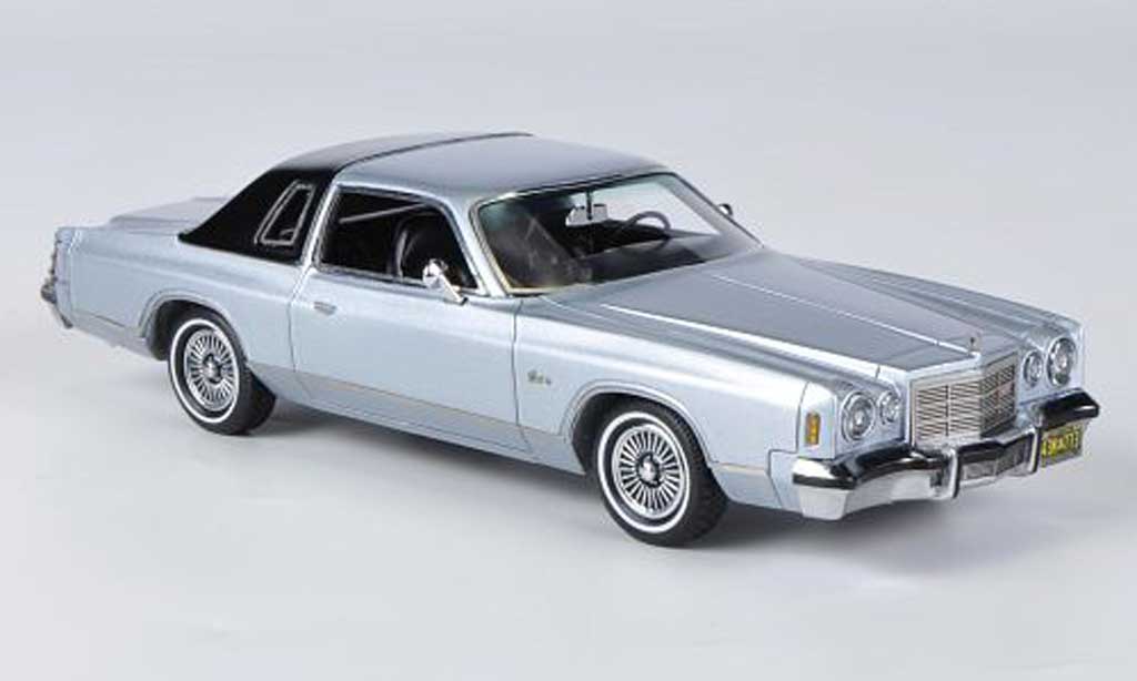 Dodge Charger 1976 1/43 American Excellence 1976 Mk.IV grigio /nero modellino in miniatura