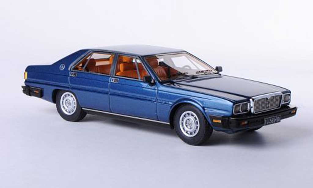 Maserati Quattroporte 1/43 Neo III blu 1978 modellino in miniatura