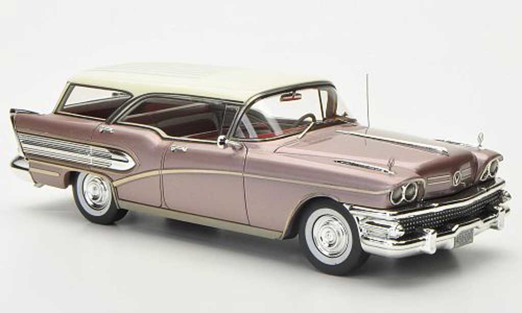 Buick Century 1/43 Neo Caballero ros? 1958 modellino in miniatura