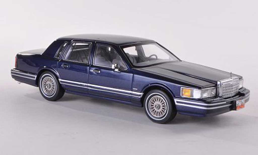 Lincoln Town Car 1990 1/43 Neo 1990 blu 1990 modellino in miniatura