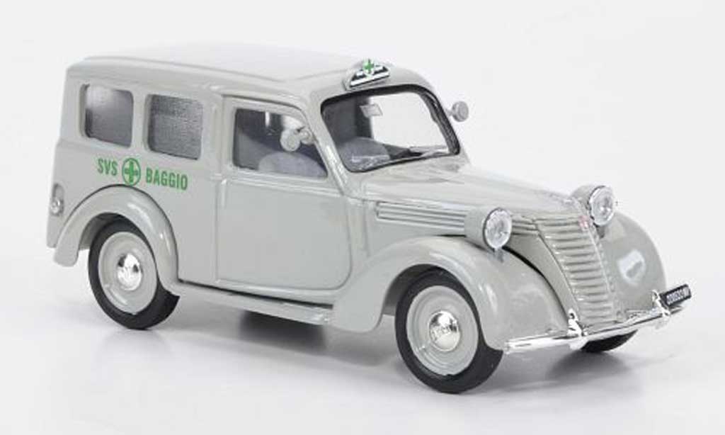 Fiat 1100 1/43 Brumm grunes Kreuz SVS Baggio 1948-1950 modellino in miniatura