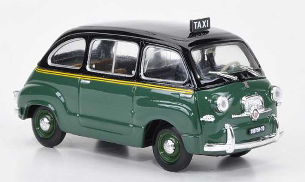 Fiat 600 1/43 Brumm Multipla Taxi Torino 1956 modellino in miniatura