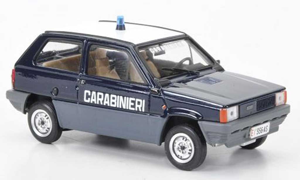 Fiat Panda 1/43 Brumm 45 italienische Carabinieri / Polizei 1980 modellino in miniatura