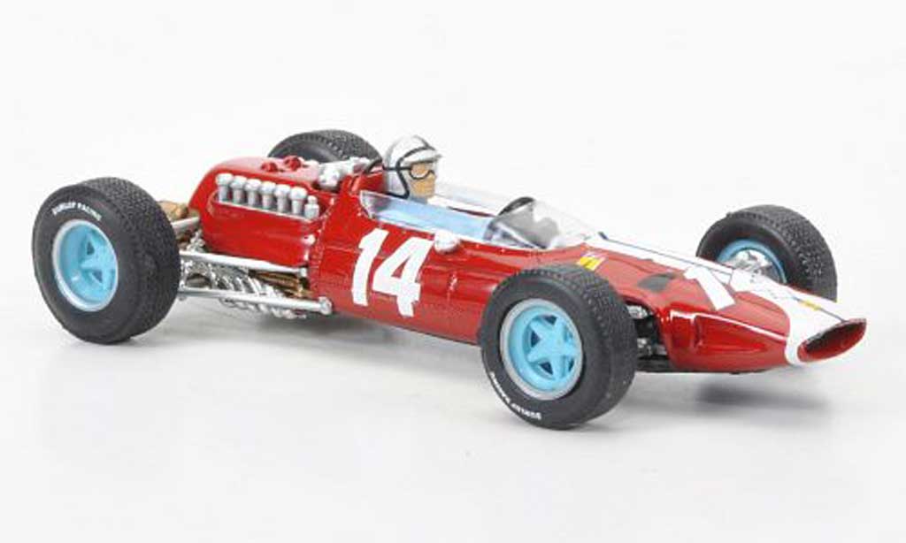 Ferrari 512 1/43 Brumm No.14 Pedro Rodriguez GP USA + Fahrer 1965 modellino in miniatura