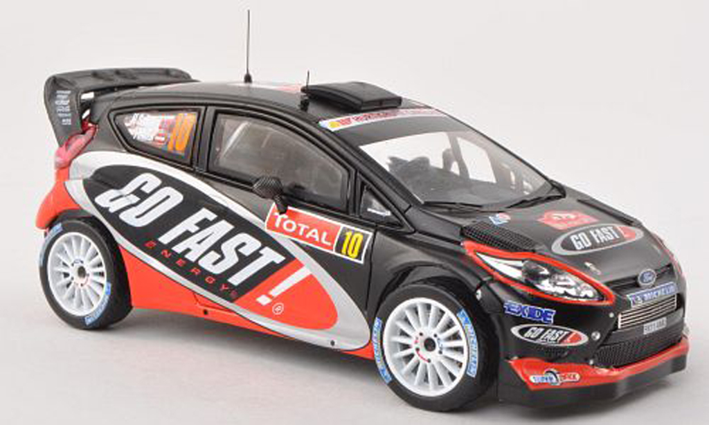 Ford Fiesta WRC 1/43 IXO WRC No.10 Go Fast! Rally Monte Carlo 2012 H.Solberg/I.Minor modellino in miniatura