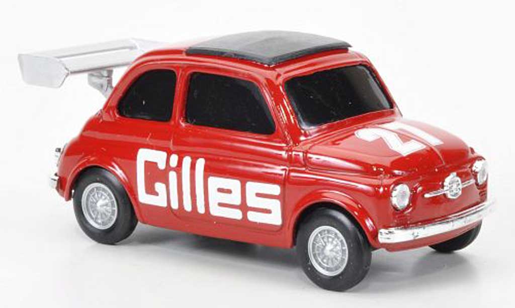 Fiat 500 1/43 Brumm No.27 Gilles modellino in miniatura