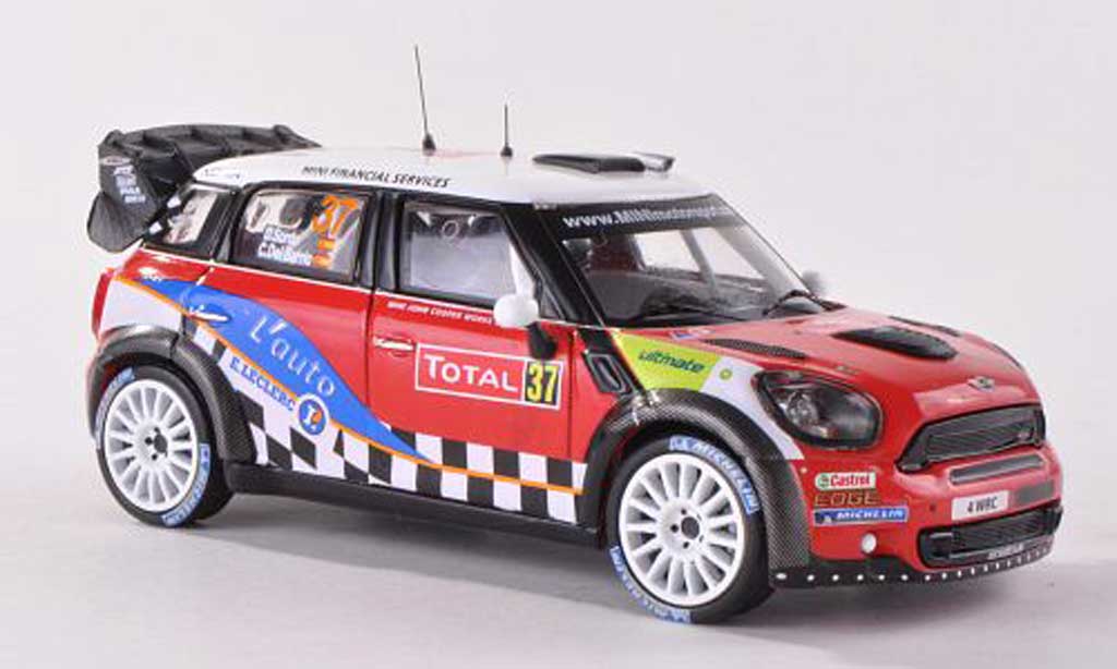 Mini Cooper WRC 1/43 IXO WRC John Works No.37 Rally Monte Carlo 2012 D.Sordo/D.Barrio modellino in miniatura