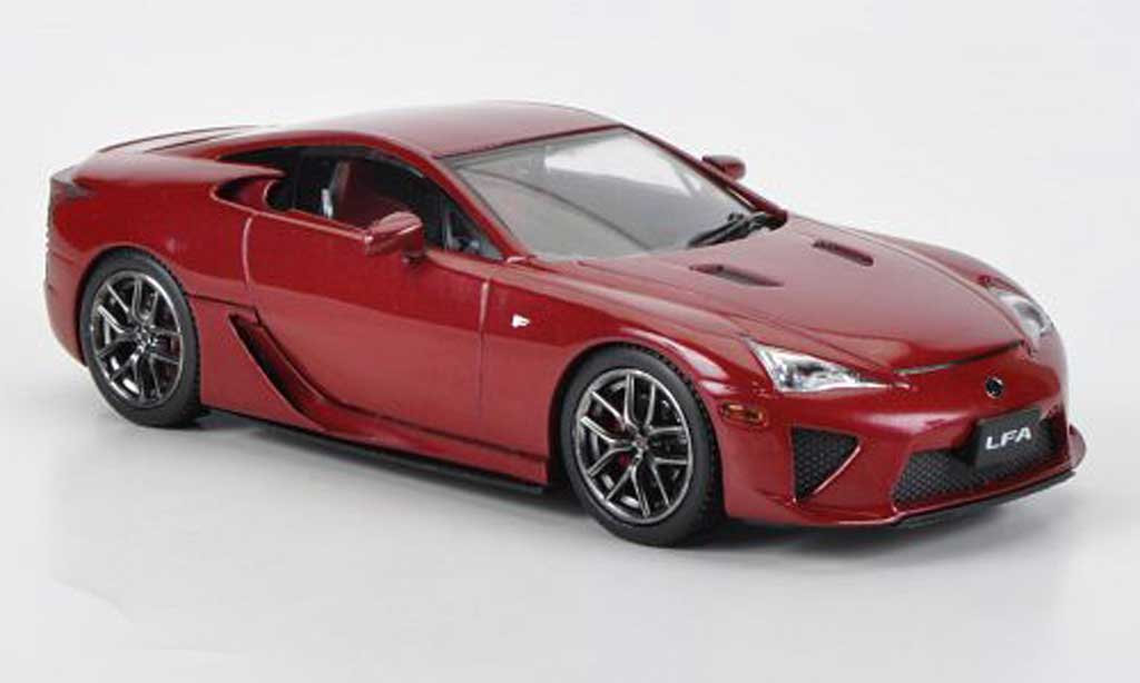 Lexus LFA 1/43 J Collection rosso RHD 2011 modellino in miniatura