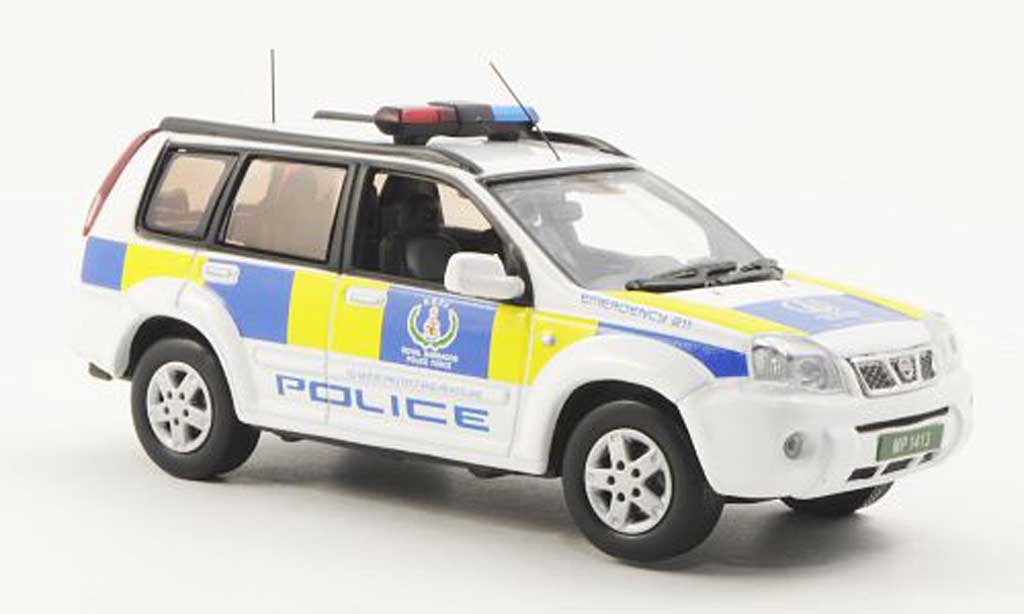 Nissan X Trail 1/43 J Collection Royal Barbados Polizei - Police 2008 modellino in miniatura