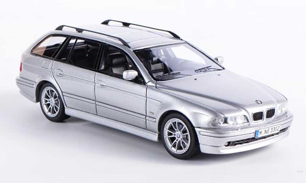 Bmw 530 1/43 Neo d Touring (E39) grigio 2002 modellino in miniatura