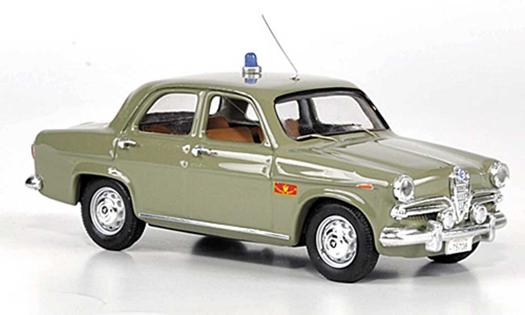 Alfa Romeo Giulietta 1/43 Rio Berlina Reparto Mobile modellino in miniatura