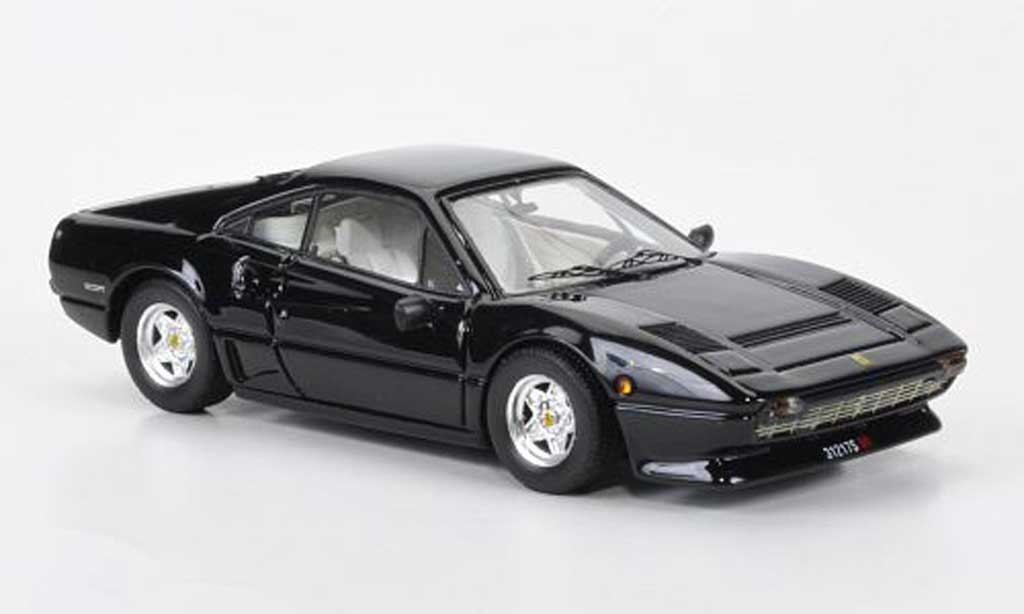 Ferrari 208 GTB 1/43 Best GTB Turbo nero 1982 modellino in miniatura