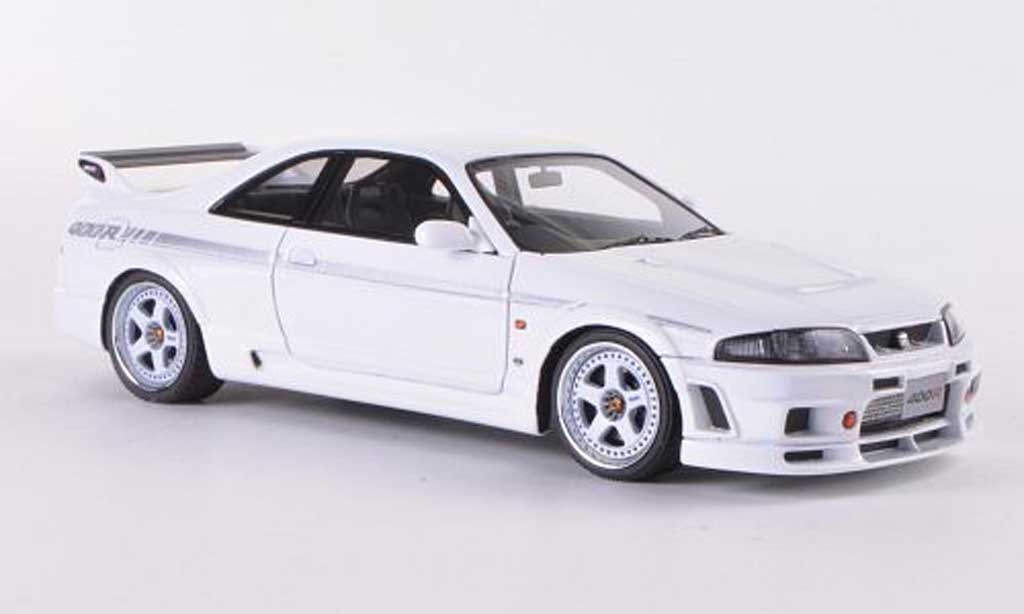 Nissan Skyline R33 1/43 HPI R33 Nismo 400R bianco RHD modellino in miniatura