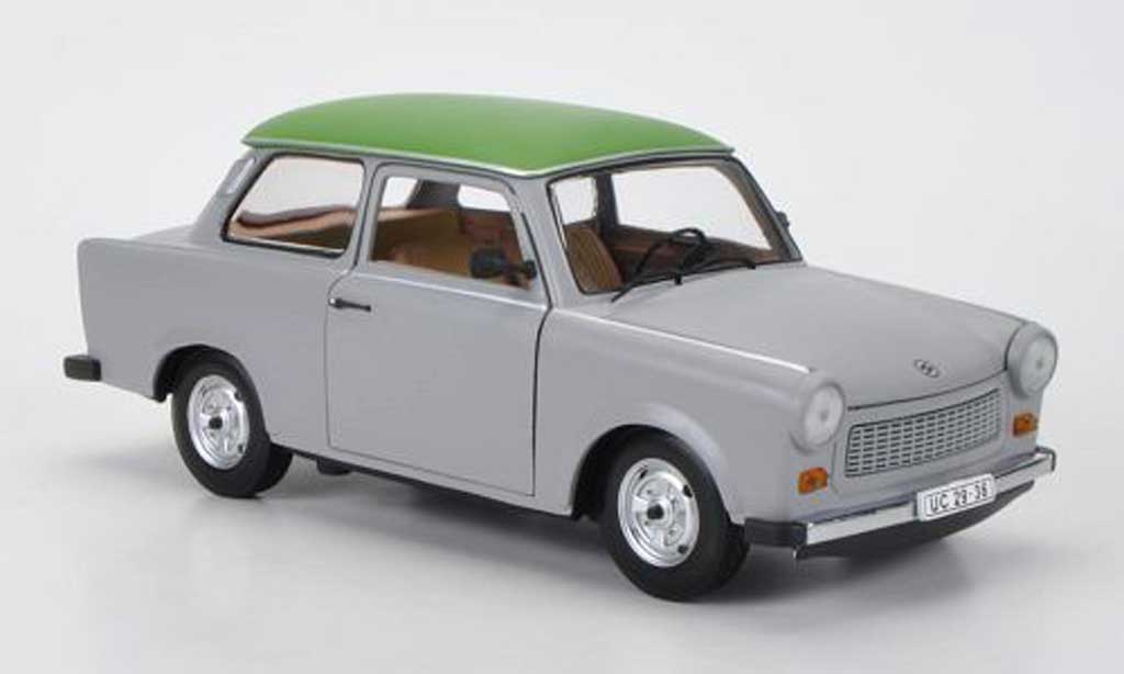 Trabant 601 de luxe 1/18 Sun Star de luxe grigio/grun modellino in miniatura