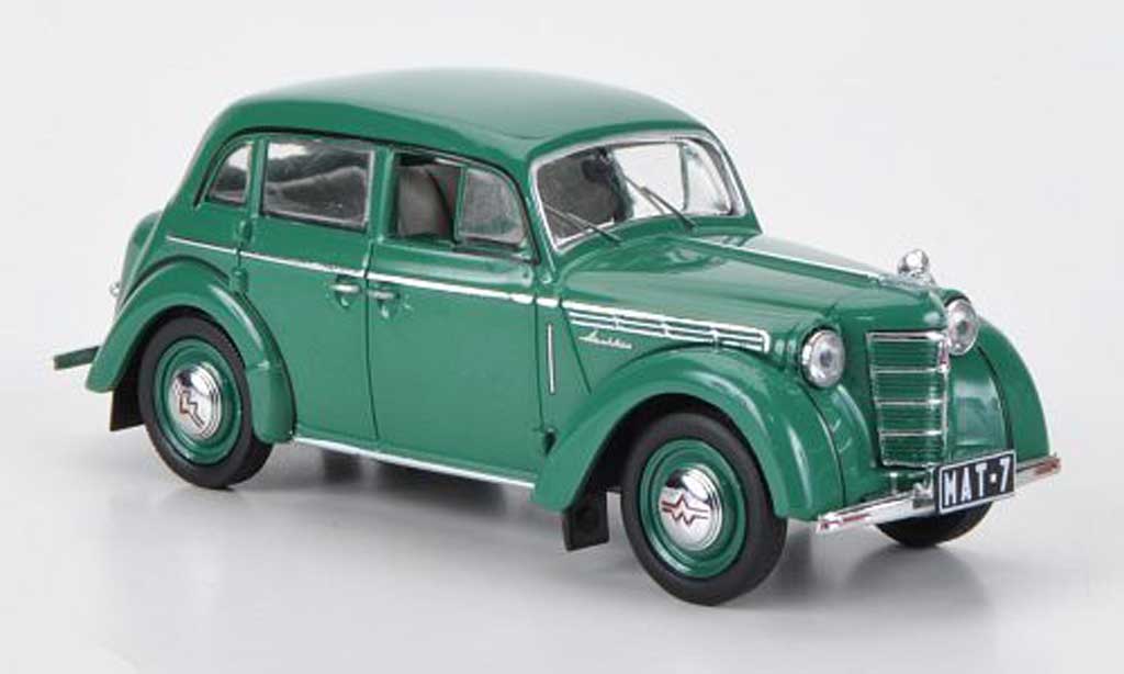 Moskwitsch 401 1/43 IST Models grun 1955 modellino in miniatura