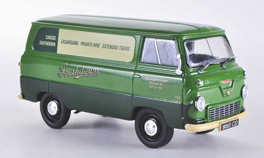 Ford 400E 1/43 Oxford Thames Kasten Southdown modellino in miniatura