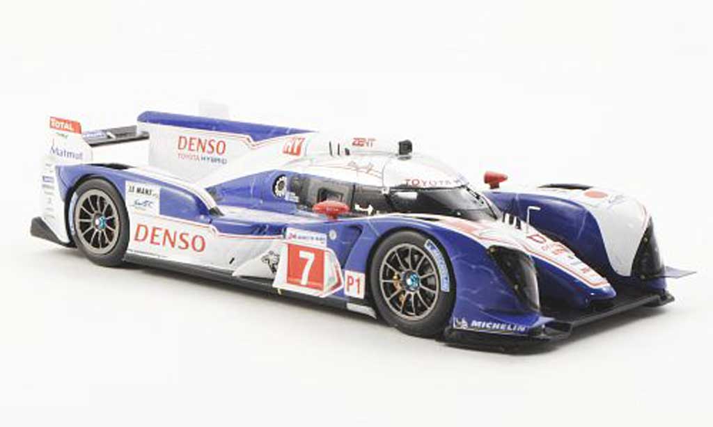 Toyota TS030 1/43 Spark Hybrid No.7 Racing 24h Le Mans 2012 N.Lapiere/K.Nakajima/A.Wurz modellino in miniatura