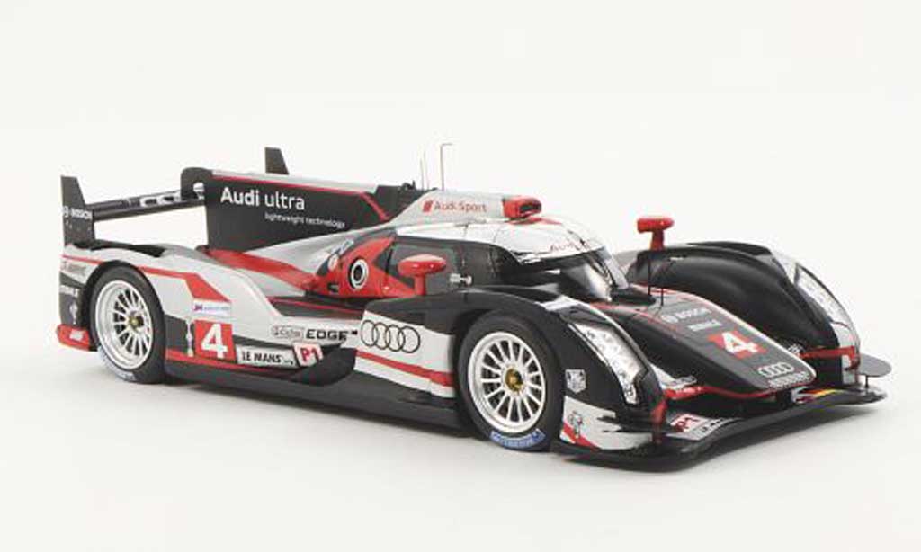 Audi R18 2012 1/43 Spark 2012 ultra No.4 Sport North America M.Bonanomi / O.Jarvis / M.Rockenfeller 24h Le Mans 2012 modellino in miniatura