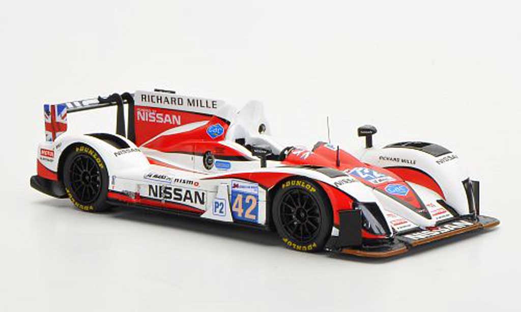 Zytek Z11SN 1/43 Spark Nissan No.42 Greaves Motorsport 24h Le Mans 2012 modellino in miniatura