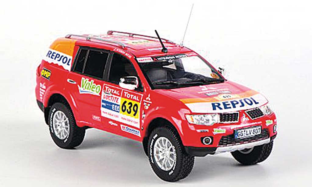 Mitsubishi Pajero 1/43 Vitesse Sport Dakar Team Service Car Rally Dakar 2009 modellino in miniatura