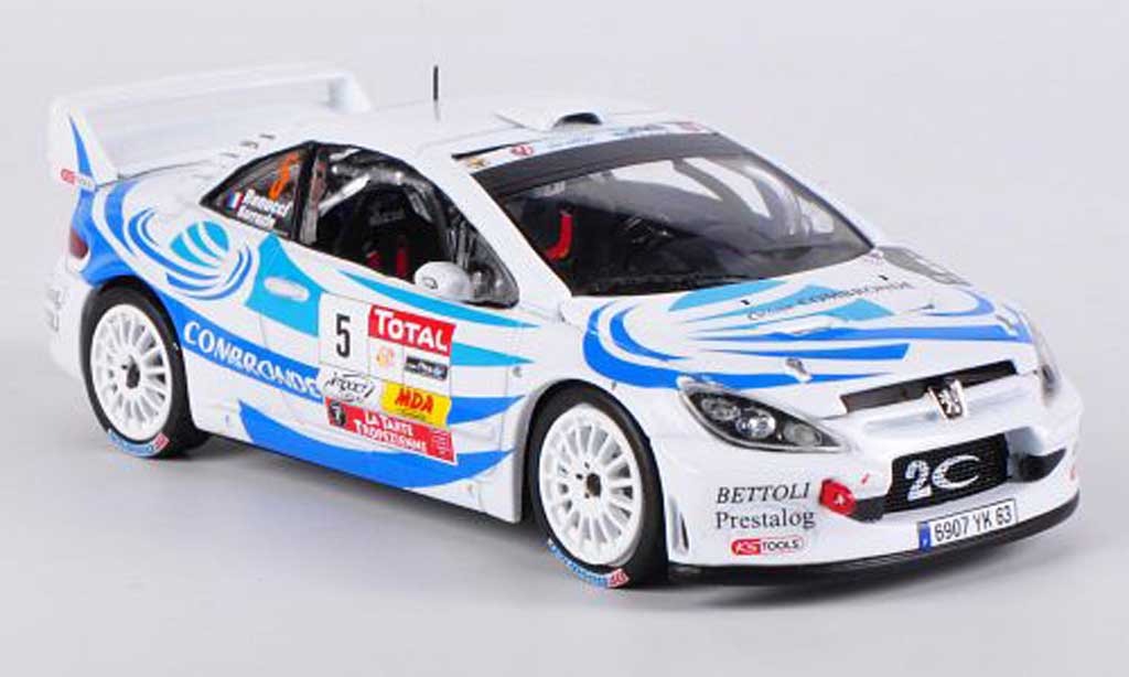 Peugeot 307 WRC 1/43 Vitesse WRC No.5 2nd Rally du Var S.Sarrazin/J.Renucci modellino in miniatura