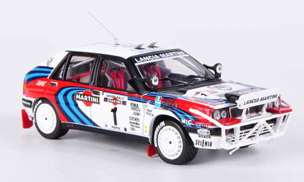 Lancia Delta HF Integrale 1/43 Vitesse HF Integrale 16v No.1 3rd Safari Rally Kenia 1991 J.Recalde/M.Christie modellino in miniatura