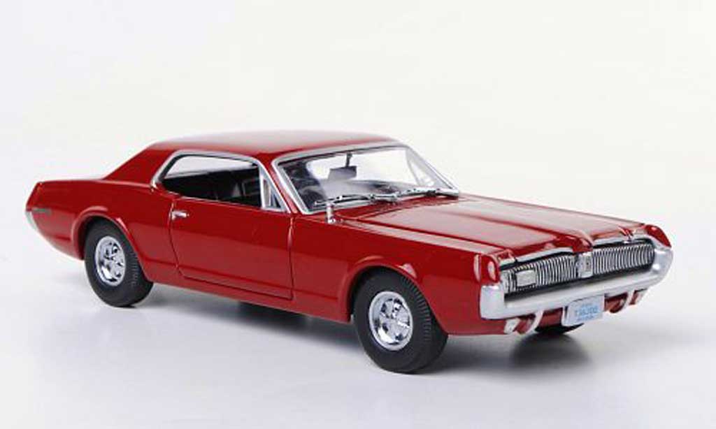 Mercury Cougar 1/43 Vitesse rosso 1967 modellino in miniatura