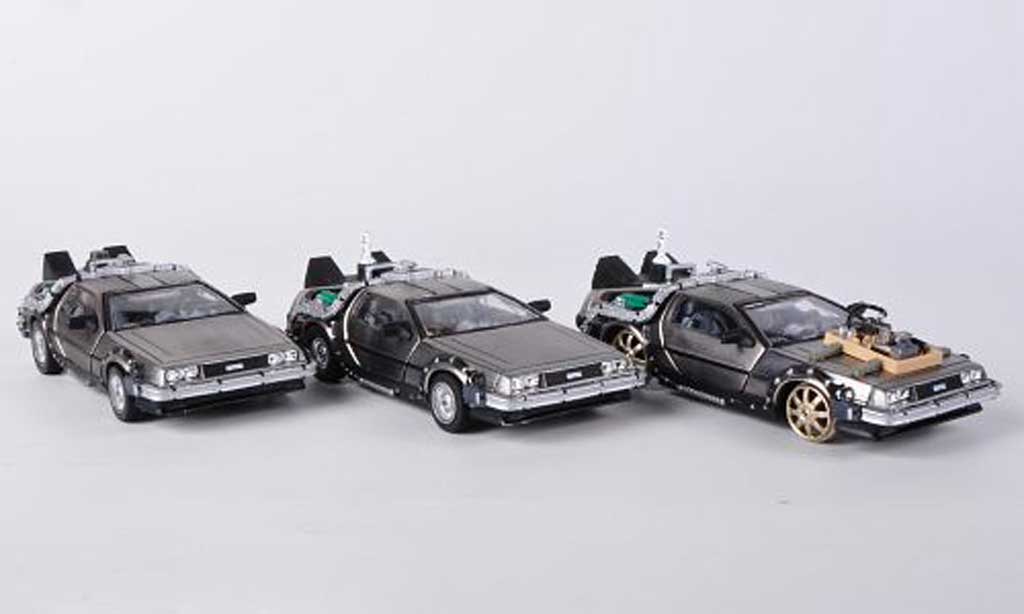 De Lorean  Set 1/43 Vitesse Back to the Future 3-in-1 Boxset modellino in miniatura